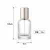 Botella dispensadora de perfume 30ml botella de spray de vidrio botella cosmética 50ml botella vacía con tapa de rosca 10ml botella de perfume de laboratorio