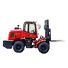 Exportado al Sudeste Asiático: Carretilla Elevadora Todoterreno de Tracción en las Cuatro Ruedas, Apilador Hidráulico de Elevación para Ingeniería, Carretilla Elevadora Ht35 con Dirección Delantera, Alimentada por Combustible