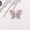 Acessórios de Joias DIY Criativos e Exquisitos de Borboleta Fivela de Prato de Flor Adesivo de Beleza para Capa de Celular Material de Diamante Liga Acessórios de Cabelo de Diamante