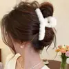 Grampo de Cabelo Laço Maillard para Mulheres, Presilha Grande Tipo Tubarão de Alta Qualidade, Novo Modelo 2026, Grampo para Coque na Parte de Trás da Cabeça, Acessório de Cabelo