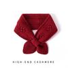 Venta al por mayor transfronteriza del fabricante 100% Cachemir Agradable al tacto Bufanda de punto trenzado para hombres y mujeres, Calentador de cuello de cachemir cálido, Grandes cantidades en stock