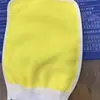 Toalla de Baño Doble Cara de Arena Gruesa de Una Sola Capa, Guante Exfoliante Delgado, Herramienta de Baño Potente para Eliminar Suciedad Unisex