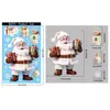 Pegatinas Navideñas Transfronterizas Muñeco de Nieve Reno Copo de Nieve Pegatinas para Ventana Decoración de Atmósfera Navideña Papá Noel Casa de Nieve Pegatinas Estáticas para Vidrio