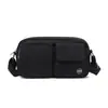 Nuevo monedero impermeable de nailon transfronterizo estilo japonés con correa para el hombro, bolso de mujer de color liso, bolsa de almacenamiento cruzada ligera e informal