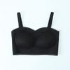 Sutiã Runqi Plus Size Tomara que Caia Antiderrapante Sem Alças Copas Grandes 436.15kg Sutiã fio dental Costas Bonitas Lingerie
