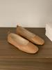 2025 Novos Sapatos Rasteirinhas de Verão para Mulheres, Sapatos Slip-On Preguiçosos com Sola Macia Antiderrapante, Sapatos de Vovó Fada Suave