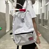 Mochila para Mujer de Viaje Ligera Bolso Escolar Ins Nicho de Aspecto Elevado Simple Linda Mochila para Estudiante de Primaria Secundaria