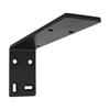 Soporte Triangular en L Engrosado de 5 mm Soporte de Capa de Soporte de Partición de Estante para Colgar en la Pared Marco de Fijación