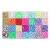 Acessórios para Pulseira de Contas de Argila Macia DIY Kit com 28 Peças Joias Artesanais Novo Produto Transfronteiriço
