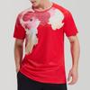 Camiseta Deportiva Casual de Verano de Manga Corta para Hombres y Mujeres, Holgada, Transpirable, de Seda de Hielo, Moderna, para Fitness, Cuello Redondo