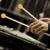 Baqueta de xilófono/marimba baqueta de marimba baqueta de marimba varilla de arce mazo de teclado cabeza de silicona