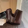 Bolso Tejido de Gran Capacidad Transfronterizo para Mujer 2026 Nuevo Estilo Coreano Bolso de Hombro de Alta Gama Bolso para el Día a Día y para Llevar Debajo del Brazo