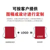Bolsas de Lona com Cordão Atacado Transfronteiriça Simples Cor Sólida Mochila com Cordão Bolsa Tote Versátil para Campus Personalizável com Impressão de Logo