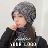 Nuevo Gorro de Punto Holgado 2023 Versátil Gorro Retorcido Otoño e Invierno Protección Cálida para el Cuello Resistente al Viento para Exteriores A Prueba de Frío Moda para Exteriores