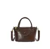 2026 Nuevo Bolso de Mini Bolos Retro con Grano de Lichi para Mujer, Bolso de Mano de Alta Gama Cruzado, Bolso Pequeño de Hombro Único de Nicho