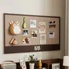 Adesivos de Parede de Feltro Mural de Fotos Quadro de Mensagens Sem Prego Quadro de Cortiça Quadro de Exibição de Parede Decoração de Parede Autoadesivo
