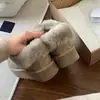 Botas de Nieve de Suela Gruesa para Mujer, Forradas de Vellón, Gruesas y Cálidas, Zapatos de Invierno para Mujer, Nuevos Zapatos Peludos 2025, Zapatos de Pan, Zapatos de Algodón de Corte Bajo