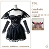 Disfraz de Halloween para Adultos: Novia Fantasma, Disfraz de Cosplay de Demonio Gótico Oscuro, Vestido Blanco Sexy de Ángel