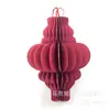 Decoración Navideña Bol de Panal Pequeño Adornos Colgantes para Fiestas Festivas, Hoteles, Centros Comerciales y Escaparates