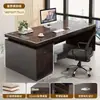 Escritorio de oficina, escritorio moderno simple para el hogar, escritorio integrado para escribir en dormitorio de estudiante, escritorio para computadora, escritorio ejecutivo