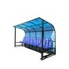 Nuevo Banco de Fútbol para Exteriores 8 Portería de Fútbol Protectora Silla de Descanso para Jugadores y Aficionados al Estadio Toldo