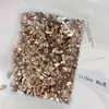 Rhinestones para Uñas Color Champagne de Fondo Plano Paquete Mayorista de 1440 Piezas, Incluyendo Rhinestones para Uñas de Forma Gota de Agua Grande y Pequeña, Cubo, Octágono Largo e Irregular