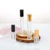 Frasco de Perfume Tipo Pump, Água Desinfetante, Frasco Transparente de Vidro para Spray de Fragrância, Frasco de Amostra Compacto Portátil, Frasco Reutilizável