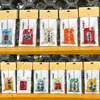 El Mismo Sachet Caligráfico y Cultural Creativo para Templos y Lugares Pintorescos, Protector Seguro y Saludable, Colgante Regalo Chinoiserie Chinoiserie, Bolsa de la Suerte para Rezar