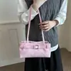 Bolsa Feminina Simples Retrô 2026 Outono Novo Estilo Elegante Temperamento Bolsa de Ombro de Axila Moda para o Dia a Dia Bolsa de Mão