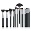 Set de Maquillaje para Principiantes Set de Brochas Polvo Suelto Brocha para Polvo Suave Rubor para Estudiantes Sombra de Ojos Portátil Set Completo Pelo Suave Asequible