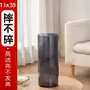 Jarrón Grande Imitación Cristal Hidropónico Sala de Estar Arreglo Floral Acrílico Bambú Cultivado en Agua Plástico Antiroturas Simple Versátil