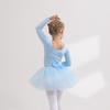Roupa de Dança Infantil, Roupa de Prática Laranja para Meninas, Algodão Puro, Roupa de Dança para Exame de Grau de Menininha, Saia de Ballet, Manga Curta de Verão