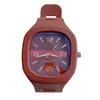 Comercio exterior Reloj cuadrado hombres y mujeres ins reloj de gelatina niños estudiantes de secundaria coreano simple Mori moda reloj electrónico