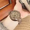 Reloj de Cuarzo para Mujer Milisha de Lujo con Diamantes Completos, Esfera Grande, Personalizado, Moda, Esfera Giratoria, Resistente al Agua, Venta al por Mayor