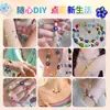 Cen Vende Cuentas en Hilos, Accesorios para Manualidades con Cuentas Pequeñas de Flores Frescas, Cuentas de Vidrio de 4-10 mm