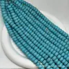 Accesorios para joyería DIY hechos a mano cuentas sueltas accesorios turquesa de optimización natural imitación cuentas de ábaco sueltas cuentas espaciadoras de turquesa