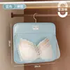 Bolsa de almacenamiento para ropa interior, organizador de malla colgante para armarios de dormitorios, para guardar calcetines y ropa interior, una bolsa de almacenamiento colgante tres en uno