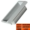 MK102 Puxador Embutido Grande com Alça de Plástico para Chapa Metálica Porta de Arquivo Embutido DMK023108*4895*40