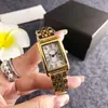 Relógio Quadrado com Pulseira de Aço Rose Gold para Mulheres Mostrador Elegante com Números Romanos Relógio de Quartzo Retrô Elegante Moda Relógio Feminino