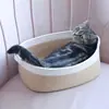 Cesta de Regalo Tejida con Cuerda de Algodón Nórdico Cesta de Almacenamiento para Juguetes de Gato Cesta de Almacenamiento para Artículos Varios de Escritorio Cesta para Snacks Amazon