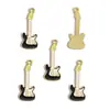 Colgante de Nota Musical de Guitarra Esmaltada Colorida Serie de Instrumentos de Piano Accesorios para Joyería DIY Encanto para Llavero W505