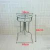 Soporte simple para lavabo, soporte de acero inoxidable para lavabo, de pie, para uso doméstico, estilo rural, tradicional, soporte de pie para lavabo