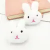 Muñeco de Conejo de Peluche de Dibujos Animados Orejas Cortas Accesorios para Muñecas Ropa Bolsas Zapatos y Calcetines Colgantes Accesorios para Joyería DIY Venta al por Mayor