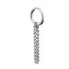 Transfronterizo AliExpress mixto plata cruz hoja estrella de seis puntas cadena aretes cono puntiagudo hebilla para la oreja aretes venta caliente