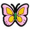 Amazon Transfronteiriça Série Trabalho Rosa Pvc Borracha Macia Desenho Animado Flor para Sapato com Furos DIY Fivela de Sapato Decoração de Pulseira