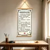 """Bons Hábitos de Estudo""" - Guie corretamente o quarto de estudo, o quarto, a sala de estar e a educação em casa das crianças com a arte de parede decorativa K2"""