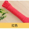 Cuerda de Nylon de Colores, Tendedero Atado Tejido a Mano, Cordón, Cuerda para Paraguas, Cuerda para Tienda de Campaña, Cuerda Trenzada de Hilo Retorcido Decorativa