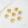 Retención de color fuerte Vietnam Shajin Zaki Ram Gifu Ping An Joya Amarilla Hebilla de Pulsera Hebilla de Collar Botón Dorado
