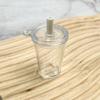 Simulación Tapa Plana Vaso de Té con Leche Mini Tapa Redonda Vaso para Bebidas diy Contenedor de Juguete de Comida Accesorios Lote Directo de Fábrica