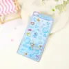 Pegatinas Sanrio de Cuero Negro para Niños, Dibujos Animados Estéreo 3D en Relieve, Piedras Preciosas y Cristales, Pegatinas Decorativas Lindas y Divertidas para Manualidades